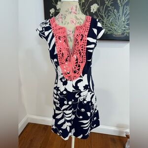 Lilly Pulitzer Brielle Dress in Navy